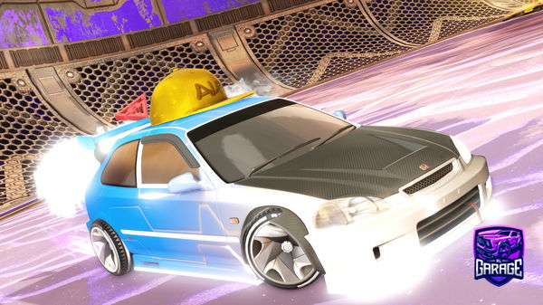 A Rocket League car design from firey727ercru