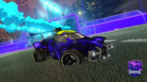 A Rocket League car design from Verrkami