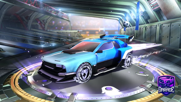 A Rocket League car design from Poke-Leo7212