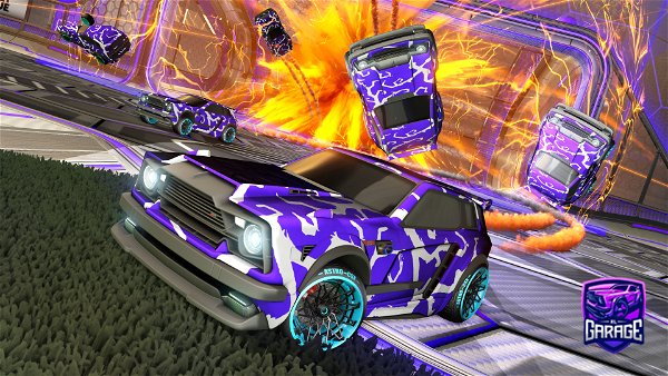 A Rocket League car design from YoungIBreezy