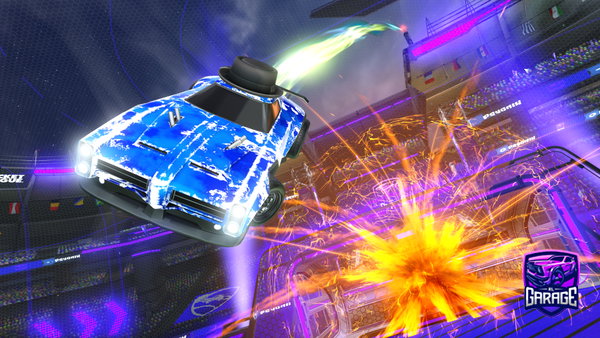 A Rocket League car design from Nolino227