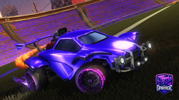 A Rocket League car design from BL4CK_N01R_RS