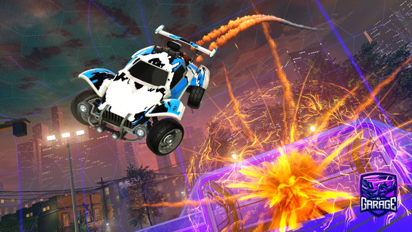 A Rocket League car design from c2push