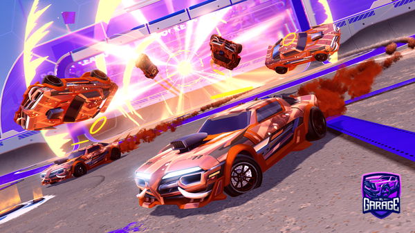 A Rocket League car design from Seasonvr23