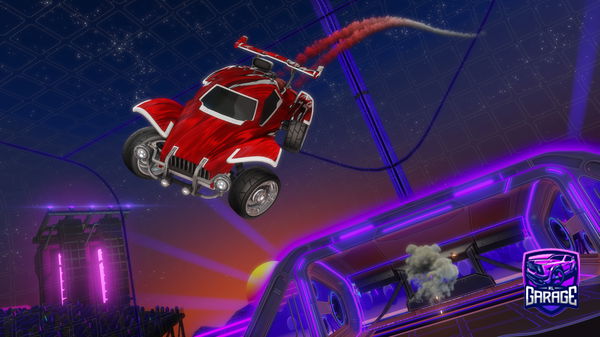A Rocket League car design from GameThunder