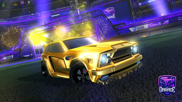 A Rocket League car design from Inux