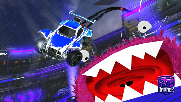 A Rocket League car design from MDRM_7