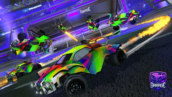 A Rocket League car design from JusTouT