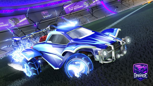 A Rocket League car design from matsadonna