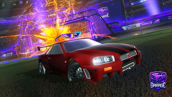 A Rocket League car design from Speedy441006