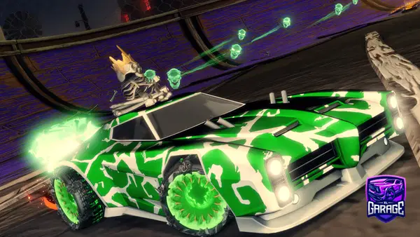 A Rocket League car design from Zaskarraspa