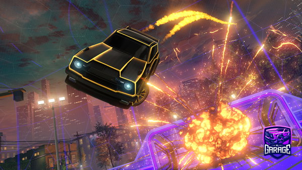 A Rocket League car design from hms_khado