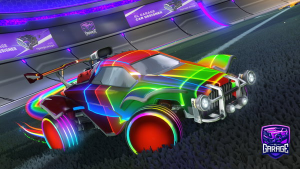 A Rocket League car design from User382778299473727