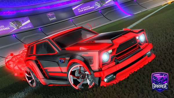 A Rocket League car design from catslikecheese2