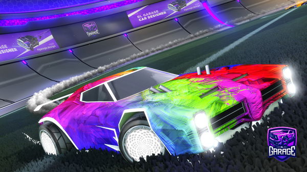 A Rocket League car design from SLLIFP35