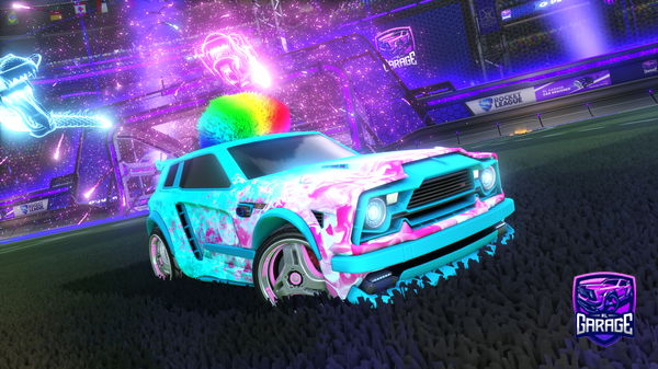 A Rocket League car design from ElectricZity896