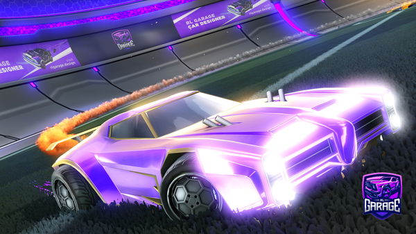 A Rocket League car design from rocketechange