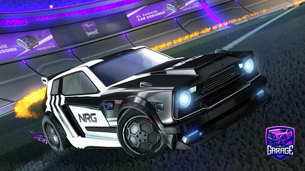 A Rocket League car design from Sn0wSt0rmRL