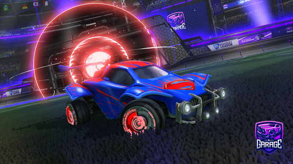 A Rocket League car design from Miracular2010