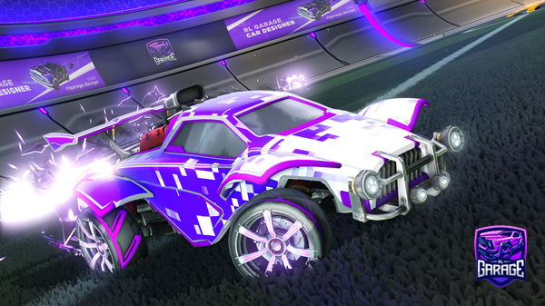 A Rocket League car design from ItsBiscuit