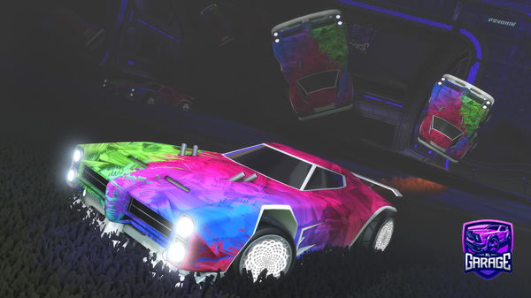 A Rocket League car design from XdFaded21