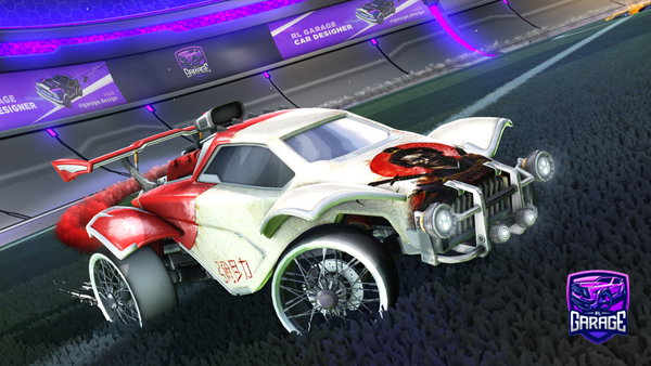 A Rocket League car design from Bansheer_J