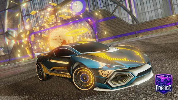 A Rocket League car design from Paulo95_BR