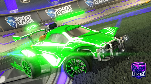 A Rocket League car design from USukG0Train