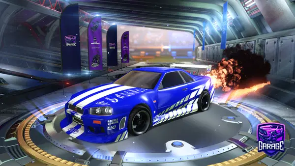 A Rocket League car design from MolotowJack