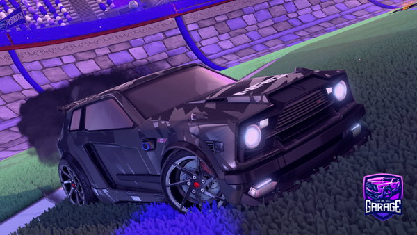 A Rocket League car design from Ollinha