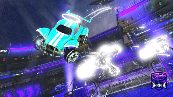 A Rocket League car design from hornet4000