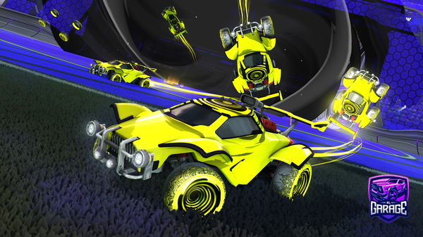 A Rocket League car design from PsychAspect