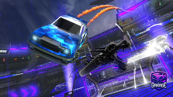 A Rocket League car design from Tobiak