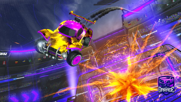 A Rocket League car design from StrawZurc