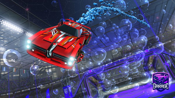 A Rocket League car design from buzzz77