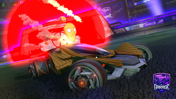 A Rocket League car design from Akkass090927