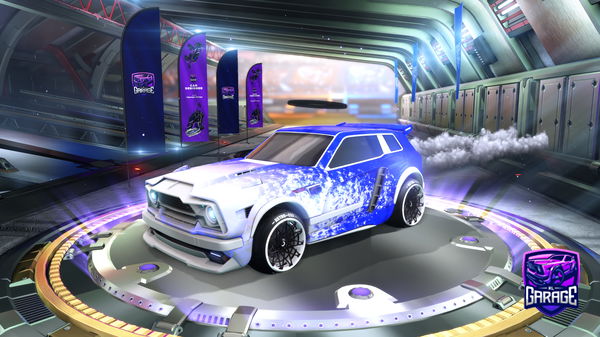 A Rocket League car design from ol-flash09