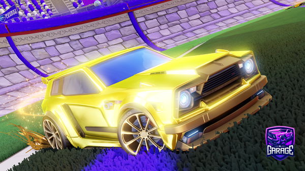 A Rocket League car design from MrTeaRl