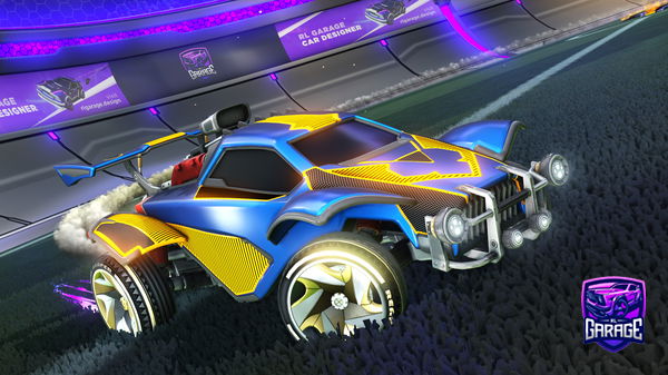 A Rocket League car design from AyTeVe