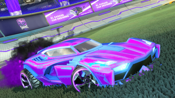 A Rocket League car design from TwistdWaffle