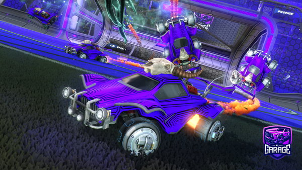 A Rocket League car design from dexterplayzzz