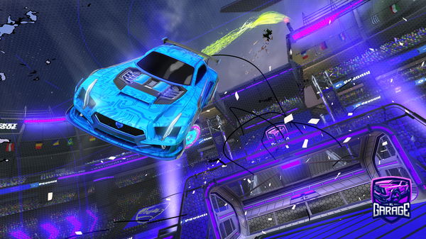 A Rocket League car design from NP07