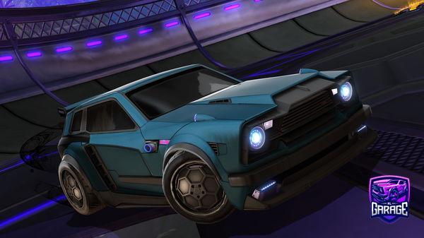 A Rocket League car design from Becienzo88