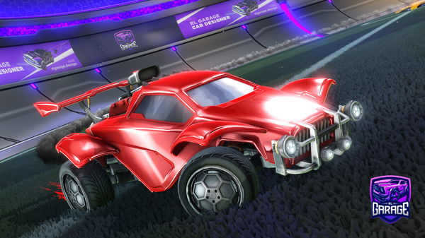 A Rocket League car design from IMJ869