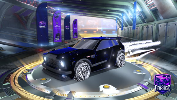 A Rocket League car design from Crashnin_Band