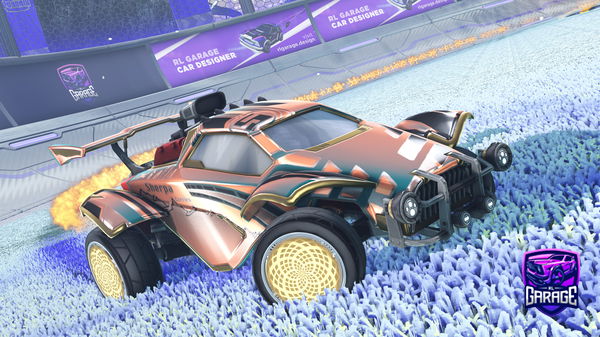 A Rocket League car design from CharlieBoyRl