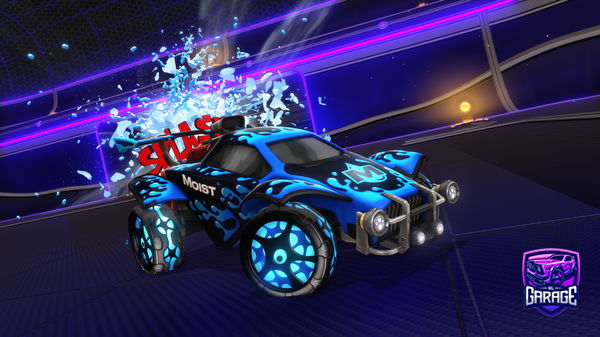 A Rocket League car design from muskurd