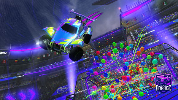 A Rocket League car design from Niitsujj