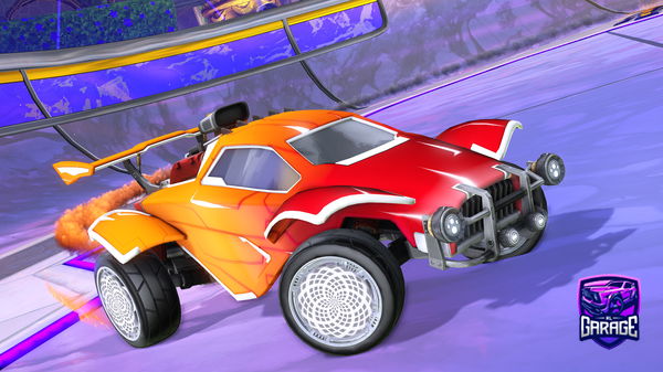 A Rocket League car design from tytyronie