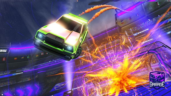 A Rocket League car design from TheBear21312